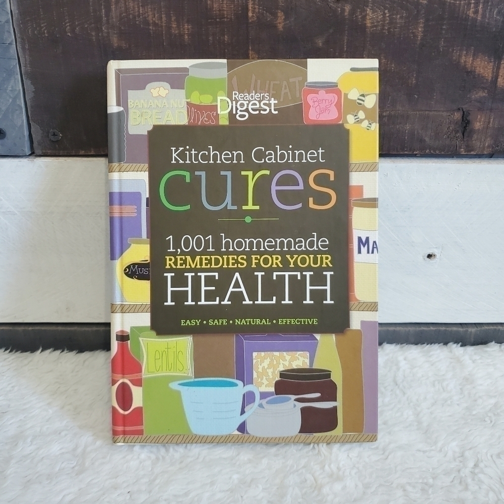 Readers Digest Hardcover Kitchen Cabinet Cures 1001 Homemade Health Remedies